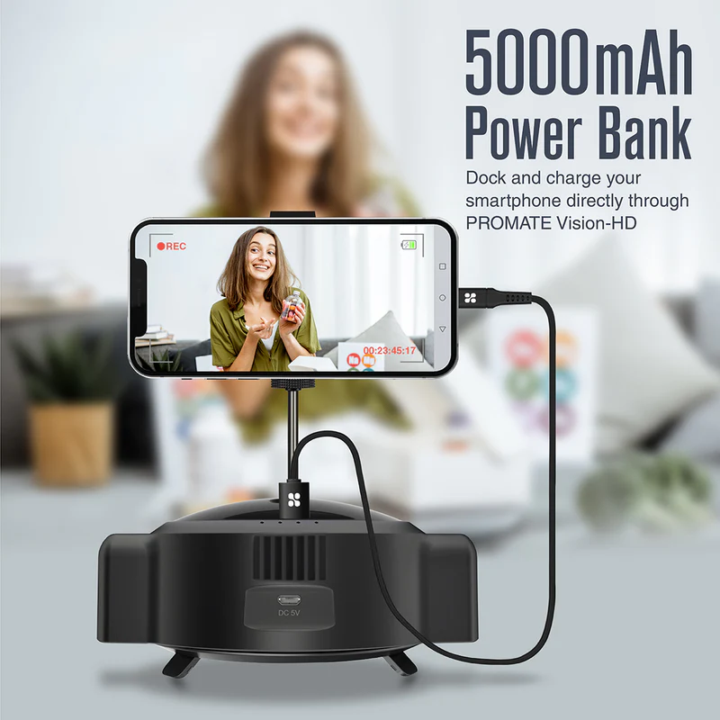 Promate Vision-HD SmartTrack HD Streaming Webcam Promate Vision-HD SmartTrack HD Streaming Webcam